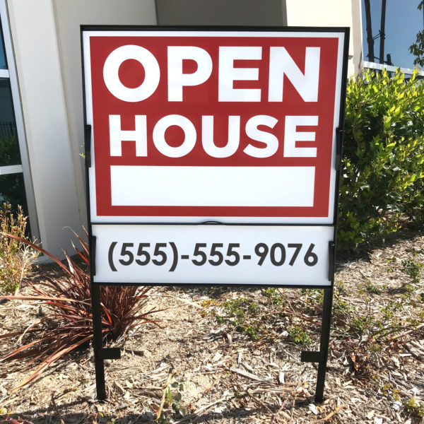 Custom Real Estate Sign Frame