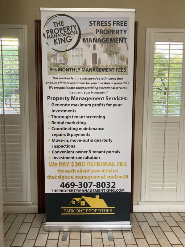 Pull Up Retractable Banner Stands