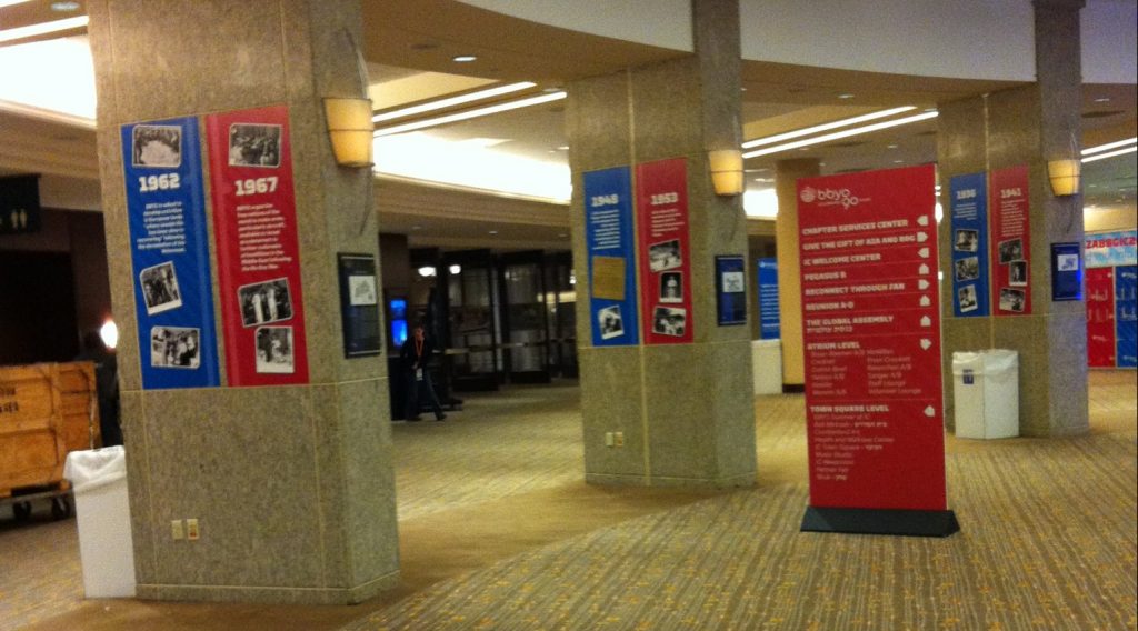 Meter Boards Event Signs Cardboard Meter Board Base Wayfinding Signs