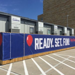 Large Fence Banners