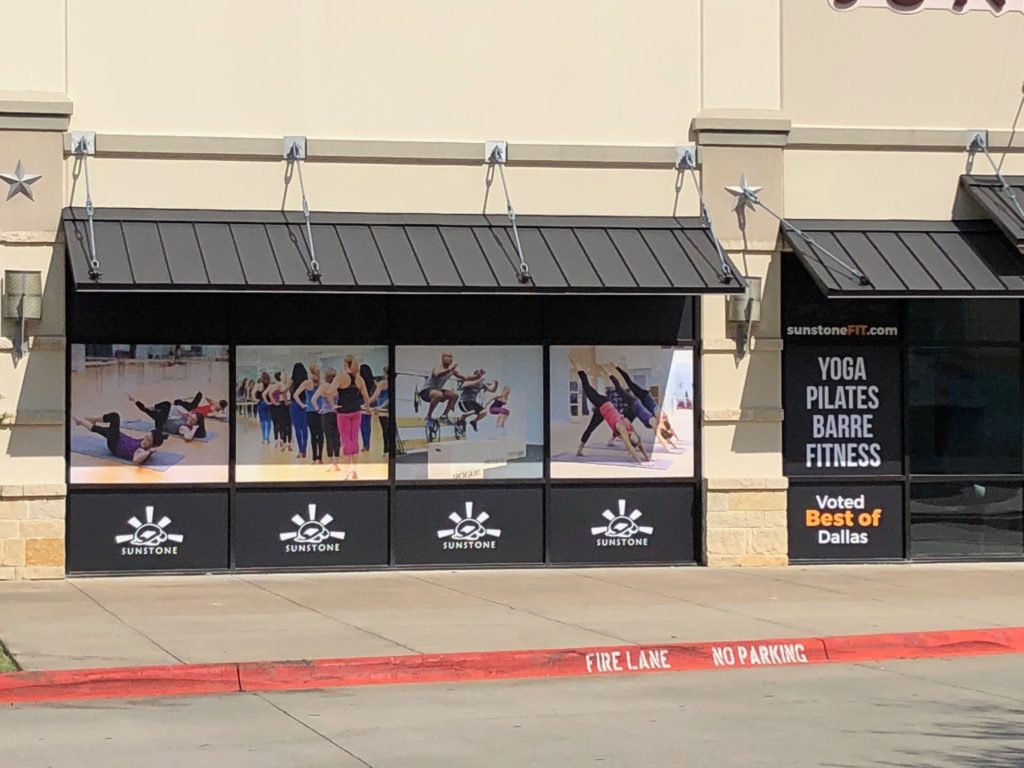 Opaque Window Covering | Custom Window Graphic | Window Sign The ...